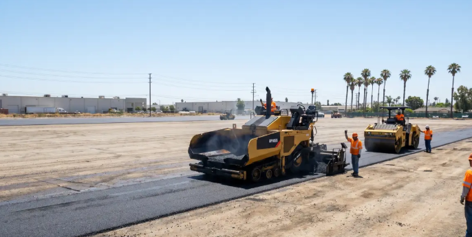 Commercial Paving Services in Anaheim for Lots